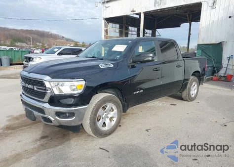 2023 Ram 1500 Big Horn 4X4 5'7 Box z USA, uszkodzony, nr VIN 1C6RRFFG6PN584378